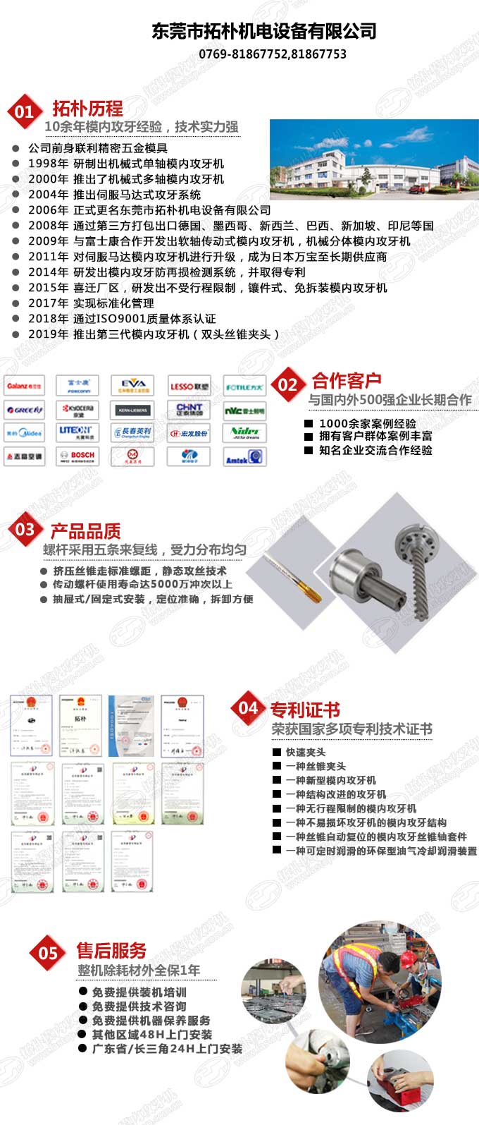 拓樸模內攻牙保障