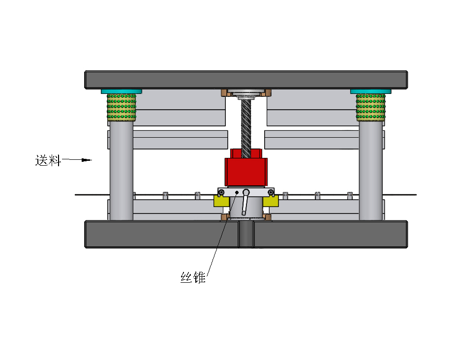 模內(nèi)攻牙機原理